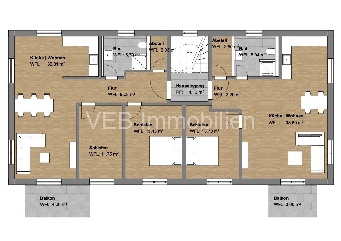 Beispielwohnung 3- RW Beispielwohnung 3- RW