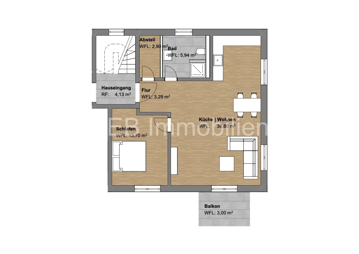 Beispielwohnung 1- RW Beispielwohnung 1- RW